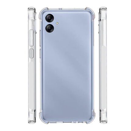 Slim Clear Soft TPU Case Hard Corner Bumper for Samsung Galaxy A04E - Clear
