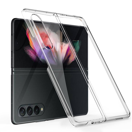 Slim-Clear-Soft-TPU-Case-for-Samsung-Z-Fold-3-Clear.jpg Armor Anti Shock Clear Space Case for Samsung Galaxy Z Fold5 5G - Clear – Image 1