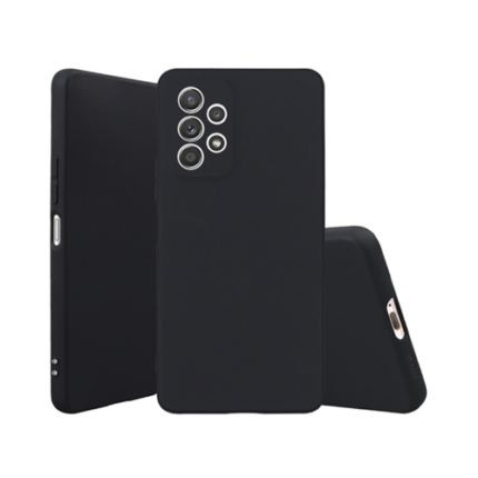 Slim Matte Soft TPU Case for Samsung Galaxy A53 5G - Black