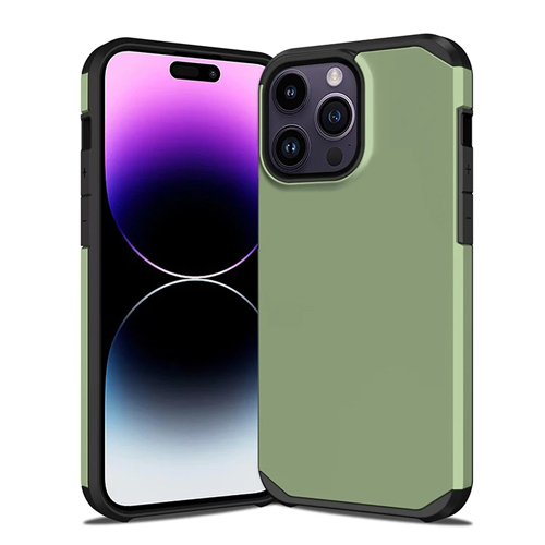 Slim-armor-case-for-iphone-15-Pro-Series-Military-Green.jpg Slim Armor Case for Apple iPhone 13 / 14 - Military Green – Image 1