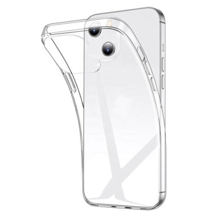 Slim Clear Soft TPU Case for Apple iPhone 14 Plus / 15 Plus - Clear