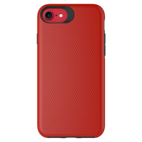 Triangle-Shockproof-Case-with-Anti-Slip-Grains-for-Apple-iPhone-8-–-Red-1.jpg Triangle Shockproof Case with Anti Slip Grains for Apple iPhone 7/8/SE (2020)/SE (2022) - Red – Image 1