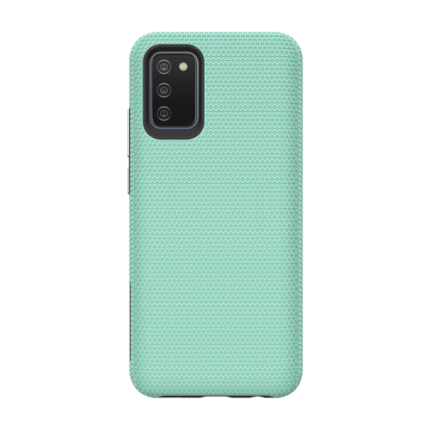 Triangle Shockproof Case with Anti Slip Grains for Samsung Galaxy S20 FE - Teal