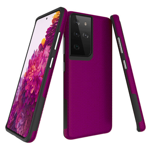 Triangle-Shockproof-Case-with-Anti-Slip-Grains-for-Samsung-Galaxy-S21-Ultra-5G-Deep-Purple.jpg Triangle Shockproof Case with Anti Slip Grains for Samsung Galaxy S21 Ultra 5G - Deep Purple – Image 1