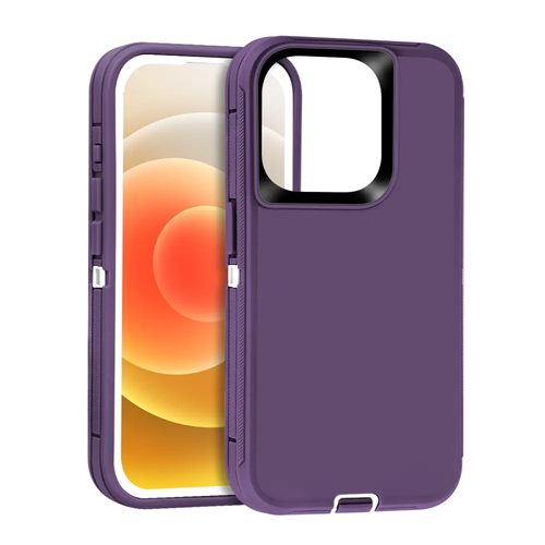 Triple-Layer-Protection-Case-Belt-Clip-for-Apple-iPhone-15-series-Purple.png Triple Layer Protection Case & Belt Clip for Apple iPhone 15 Pro Max - Purple – Image 1