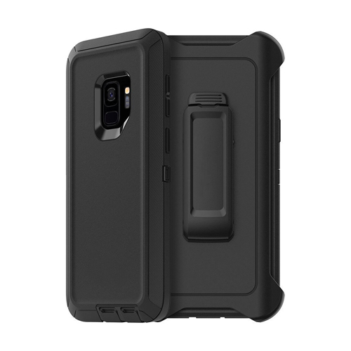 Triple-Layer-Protection-Case-amp-Belt-Clip-for-Samsung-Galaxy-S9-Black.jpg Triple Layer Protection Case & Belt Clip for Samsung Galaxy S9 - Black – Image 1