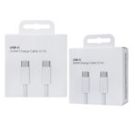 USB-C to USB-C 240W Cable for iPhone 15 Series in Retail Packaging (2M)