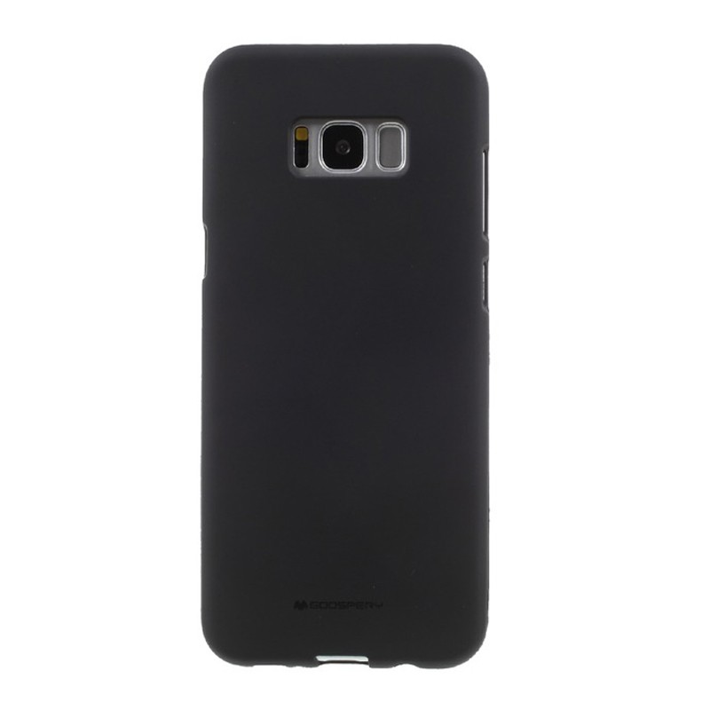 black-49.jpg Goospery Soft Feeling Case for Samsung Galaxy S8 Plus - Black – Image 1