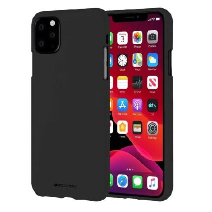 Goospery Soft Feeling Case for Apple iPhone 11 - Black
