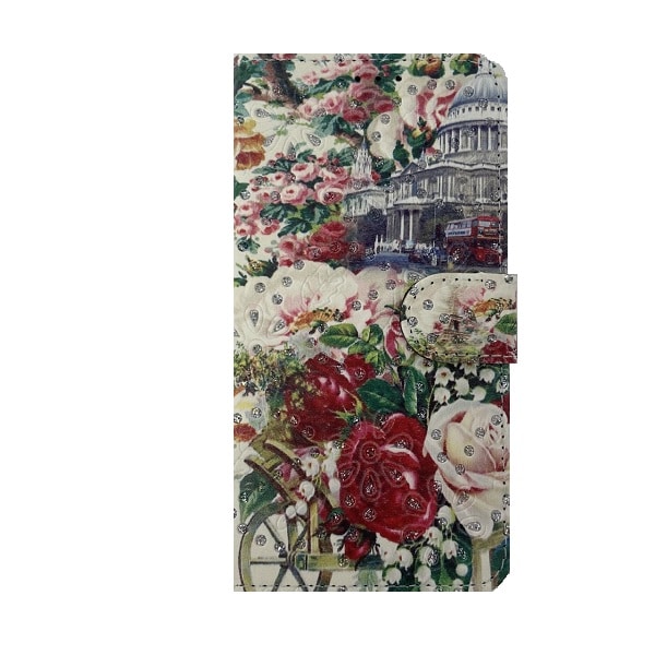 flower-white-green-wf-04.jpg Printed Flower Case (WF04) for Apple iPhone XS Max – Image 1