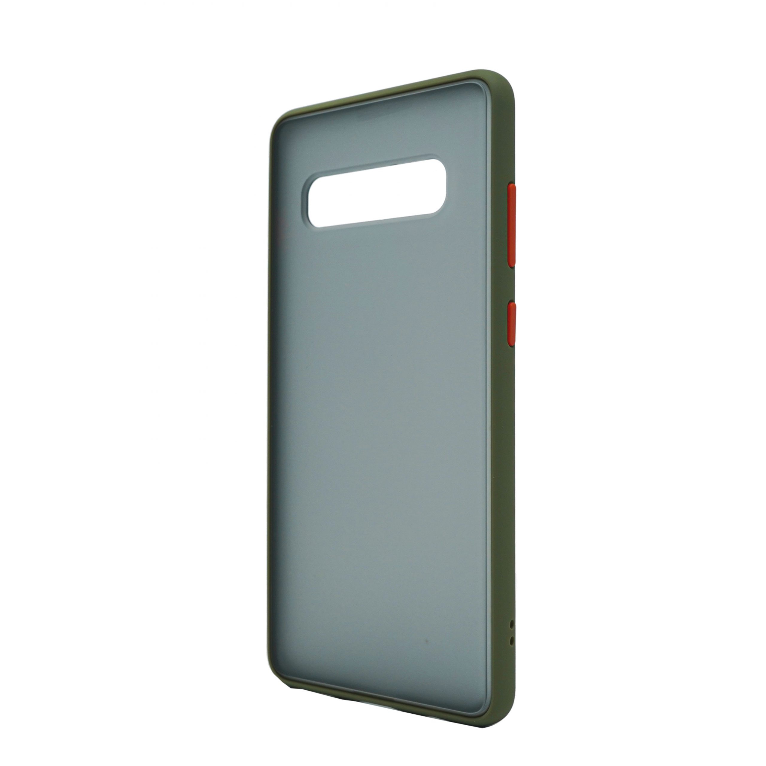green-red-scaled-2.jpg Matte PC Phantom Case for Samsung Galaxy S10E - Army Green – Image 1
