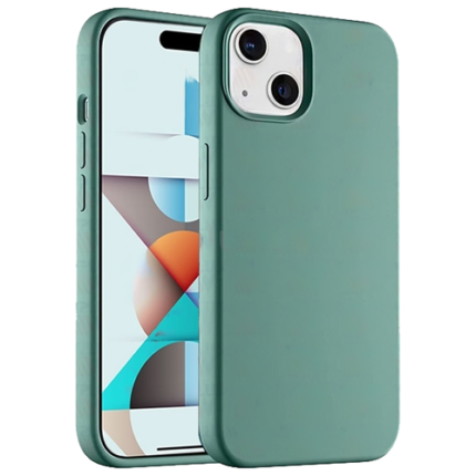 Premium Silicone Case for Apple iPhone 15 - Light Green