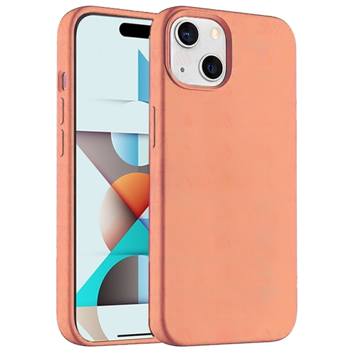 premium-silicone-for-iphone-13-15-Peach.png Premium Silicone Case for Apple iPhone 15 - Peach – Image 1