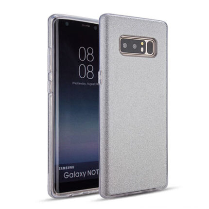 Glitter Case for Samsung Galaxy Note 10 - Silver