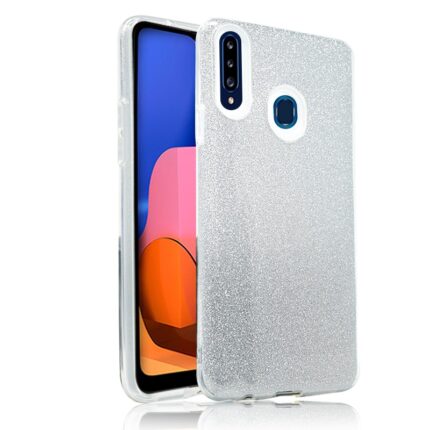 Glitter Case for Samsung Galaxy A10E - Silver