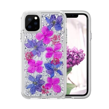 Luxury Fashion Case Real Flower for Apple iPhone X/XS