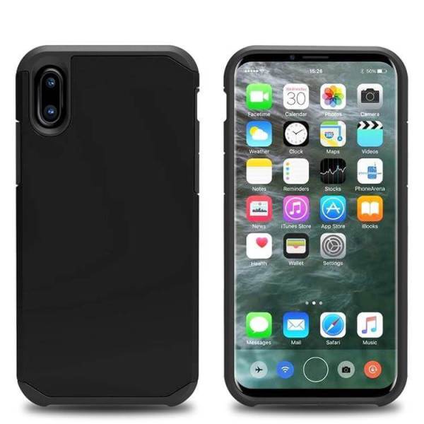 xs-black.jpg Slim Armor Case for Apple iPhone X/XS - Black – Image 1