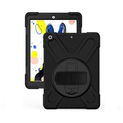 Armor Case with 360 Rotating Stand for Apple iPad Mini 4/5 - Black
