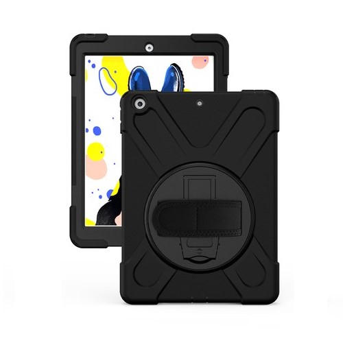 Armor Case with 360 Rotating Stand for Apple iPad Mini 4/5 - Black Armor Case with 360 Rotating Stand for Apple iPad Mini 4/5 - Black