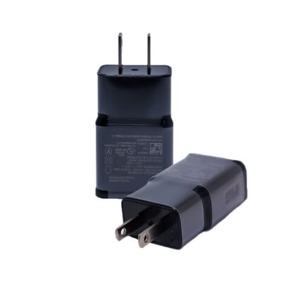 USB Wall Power Adapter Fast Charging No Packaging - Black