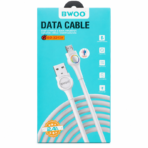 BWOO Micro USB Cable Colorful Lights 2.4A BO-X213V (1M) - White