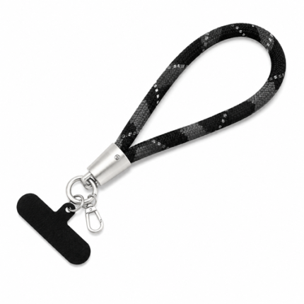 Braided Strap Lanyard (Short) - Black