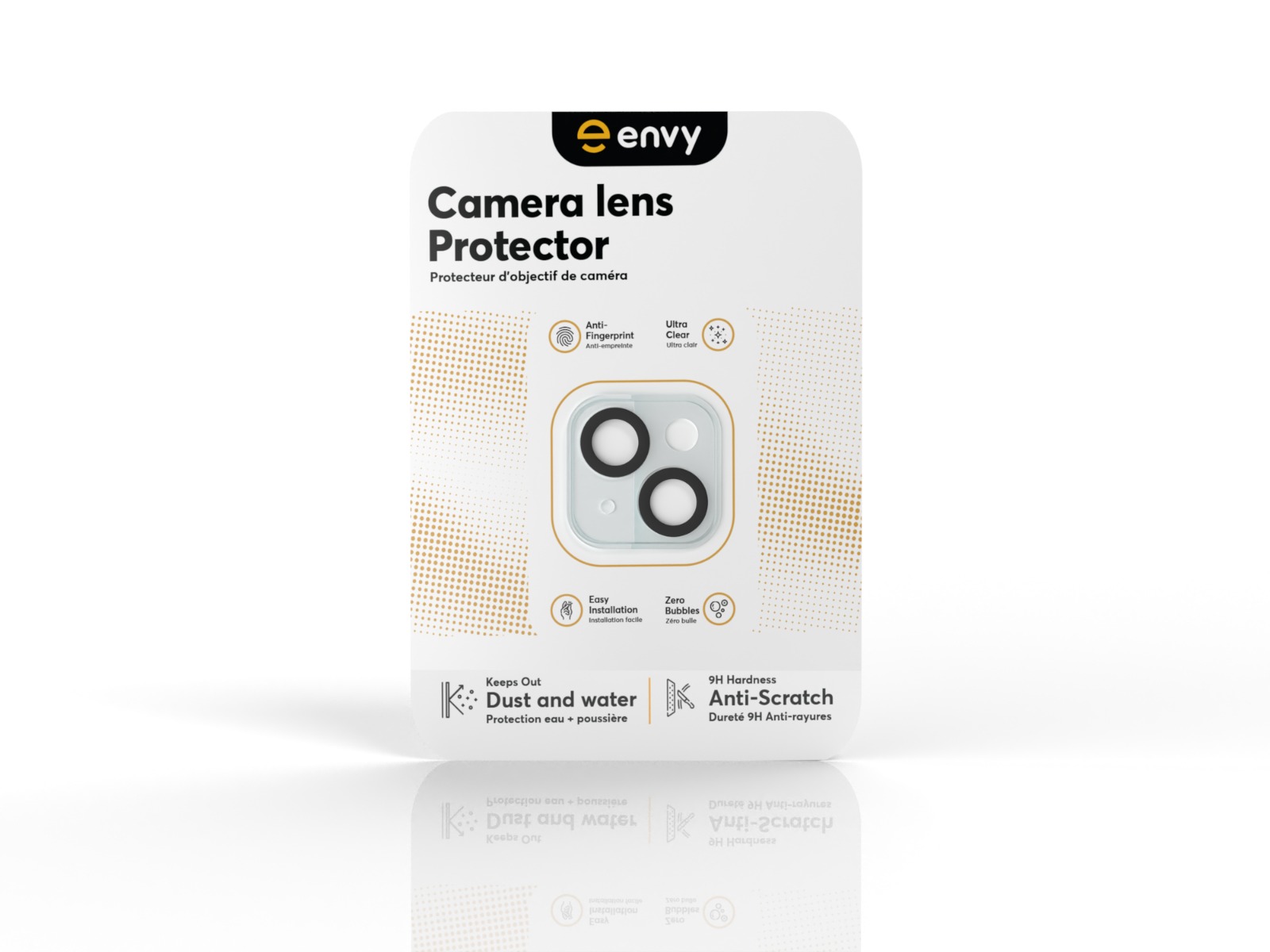 Tempered Glass Camera Lens Protector for iPhone 15 / 15 Plus - Clear Tempered Glass Camera Lens Protector for iPhone 15 / 15 Plus - Clear