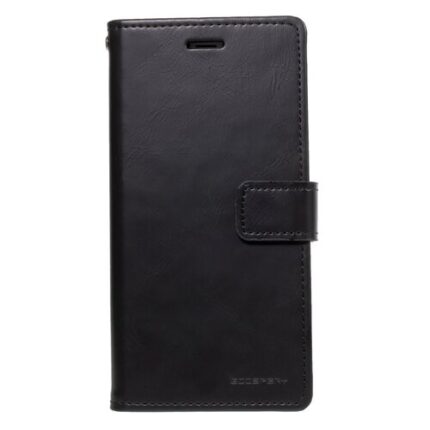 Goospery Blue Moon Wallet Case for Apple iPhone 16 Pro Max - Black