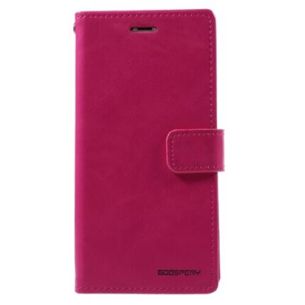 Goospery Blue Moon Wallet Case for Apple iPhone 16 Pro Max - Hot Pink