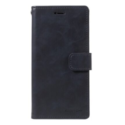 Goospery Blue Moon Wallet Case for Apple iPhone 16 - Navy Blue