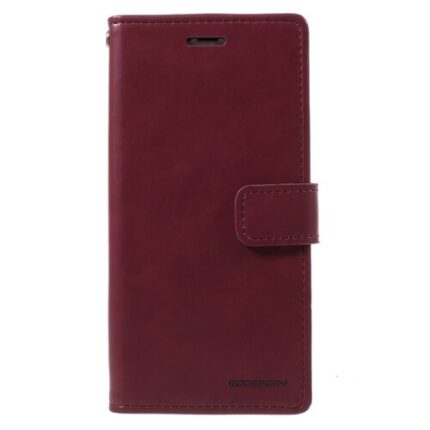 Goospery Blue Moon Wallet Case for Apple iPhone 16 - Wine