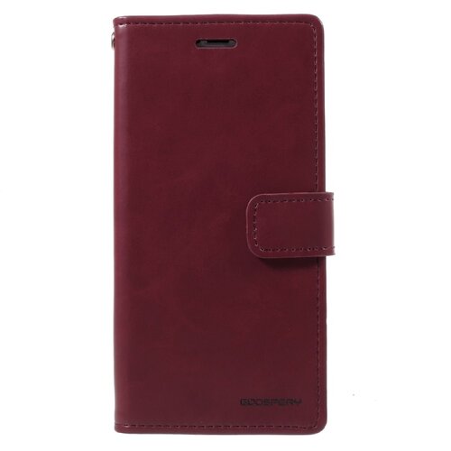 Goospery Blue Moon Wallet Case for Apple iPhone 16 - Wine Goospery Blue Moon Wallet Case for Apple iPhone 16 - Wine