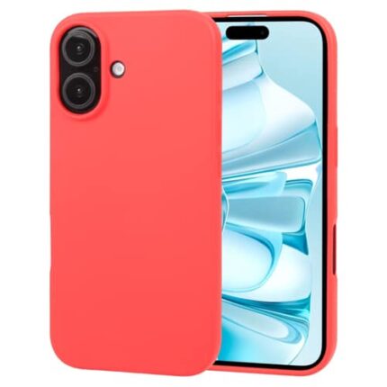 Goospery Soft Feeling Case for Apple iPhone 16 Plus - Red