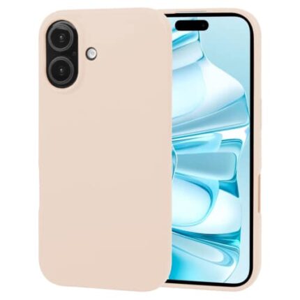 Goospery Soft Feeling Case for Apple iPhone 16 Plus - Pink Sand