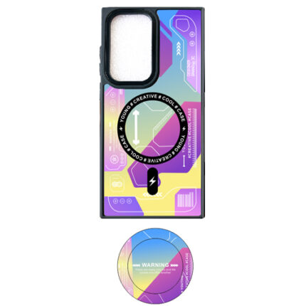 Graphic Design with Magnetic Case + Pop Socket for Samsung Galaxy S23 Ultra - Nº 3