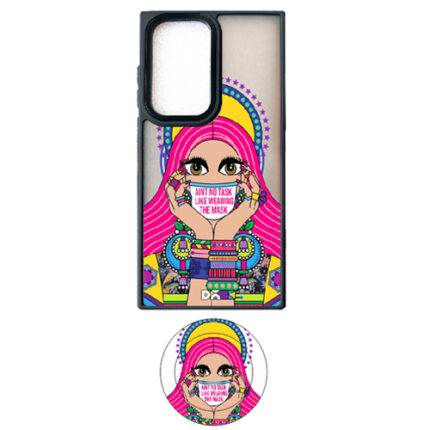 Graphic Design with Magnetic Case + Pop Socket for Samsung Galaxy S23 Ultra - Nº 7