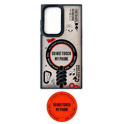 Graphic Design with Magnetic Case + Pop Socket for Samsung Galaxy S21 FE - Nº 8
