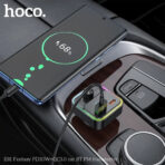 Hoco 30W Dual Output Car Charger with Wireless FM Transmitter E81