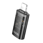 Hoco Lightning Male to USB-C Female OTG Adapter UA36A - Black