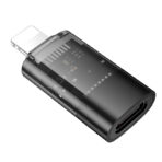 Hoco Lightning Male to USB-C Female OTG Adapter UA36A - Black