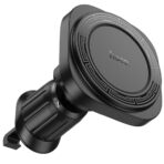 Hoco Magnetic Ring Air-Outlet Phone Car Holder H28 - Black