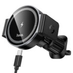 Hoco Magnetic Wireless Fast Charging Car Holder for Air Outlet HW35 - Black