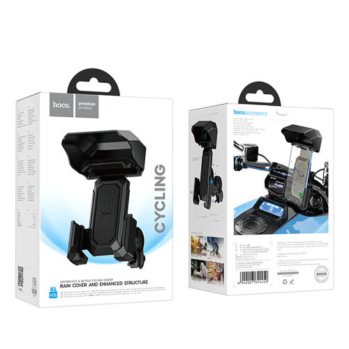 Hoco Motorcycle & Bicycle Rain Cover Phone Holder H31 - Black Hoco Motorcycle & Bicycle Rain Cover Phone Holder H31 - Black