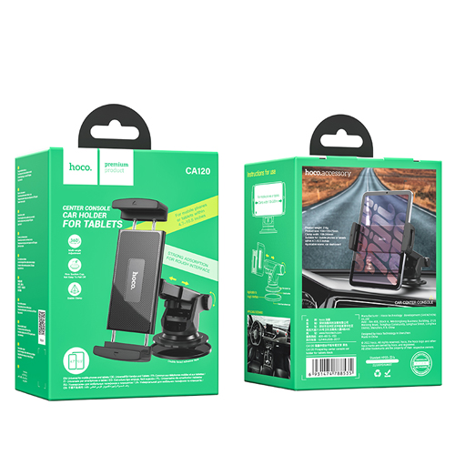 Hoco Phone and Tablet Car Holder CA120 - Black Hoco Phone and Tablet Car Holder CA120 - Black