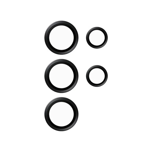 Metal Glass Lens Protection Compatible for Samsung Galaxy S25 Ultra – Black Metal Glass Lens Protection Compatible for Samsung Galaxy S25 Ultra – Black