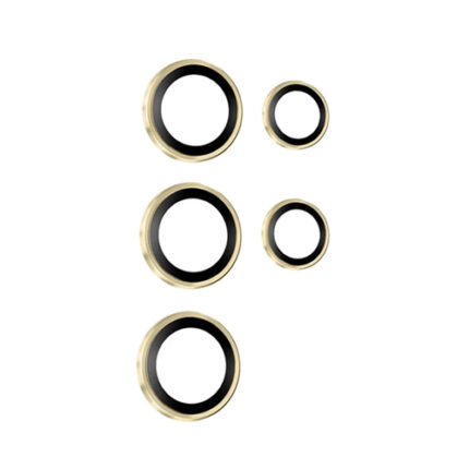 Metal Glass Lens Protection Compatible for Samsung Galaxy S24 Ultra – Golden