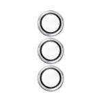 Metal Glass Lens Protection Compatible for Samsung Galaxy S25 Edge – Silver