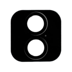 Metal Glass Lens Protection Compatible for iPhone 16 / 16 Plus - Black
