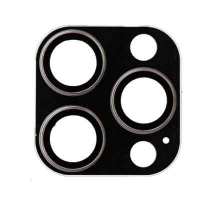 Metal Glass Lens Protection Compatible for iPhone 16 Pro / 16 Pro Max - Natural Titanium