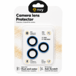 Metal Glass Lens Protection Compatible for iPhone 17 Pro / 17 Pro Max - Navy